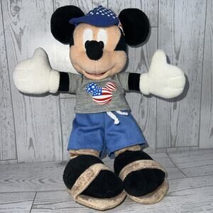 Disney Parks Mickey Mouse American Adventure World Showcase Plush